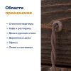 Комплект. Провод RE, коричневый 3х2,5 -50 м, Изолятор RE, - 140 шт, Распаечная коробка RE, -3 шт